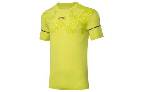 Li Ning Training Series T Shirt Men's Sprout Green