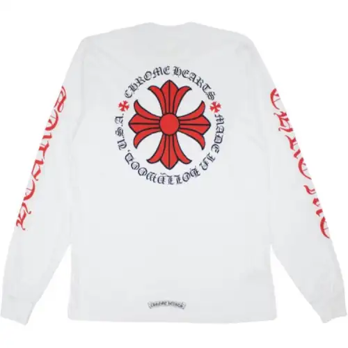 Chrome Hearts Made In Hollywood Plus Cross L/S T shirt