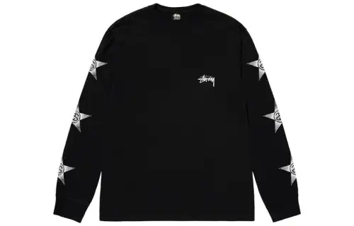 Stussy T Shirts Men's Crew Neck Moderate