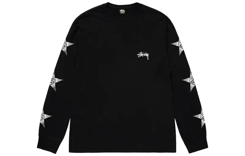 Stussy T Shirts Men's Crew Neck Moderate