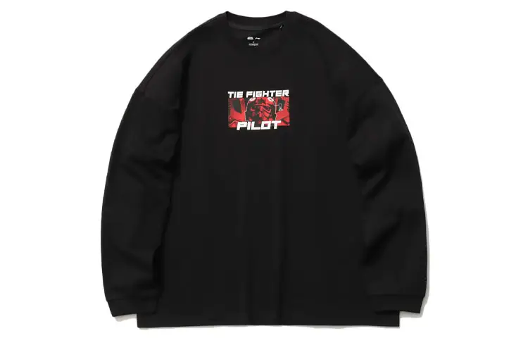 Li Ning Disney T Shirt Men's Black