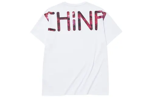 ANTA T Shirts Unisex White Crew Neck Moderate Straight Fit