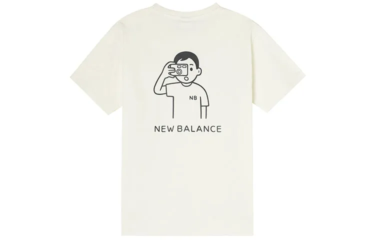 New Balance Noritake Collection T Shirt Unisex White