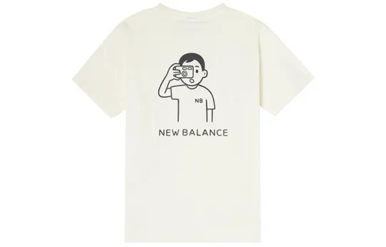New Balance Noritake Collection T Shirt Unisex White