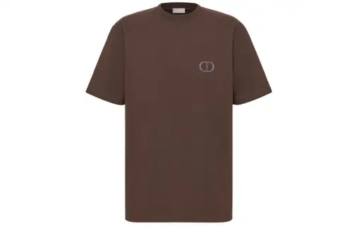 DIOR Quarterly New Products T Shirt Men's Brown