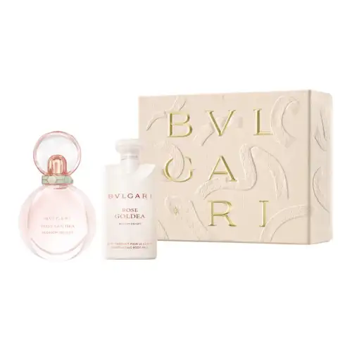 BVLGARI Bvlgari, spring body milk, gift box, perfume, set contains rose, peony rose, 50 ml, 75 ml