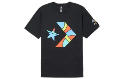 Converse Peace And Unity T Shirt Men's Black