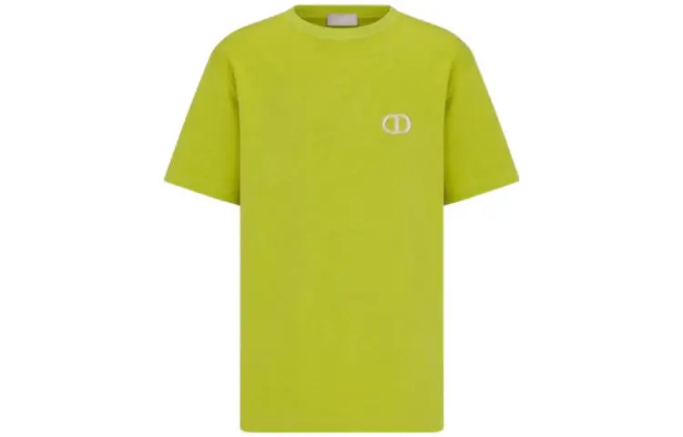 DIOR Quarterly New Products T Shirt Men's Yellow