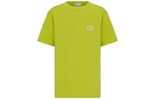 DIOR Quarterly New Products T Shirt Men's Yellow