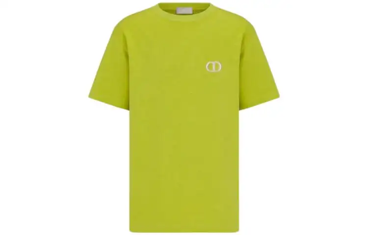 DIOR Quarterly New Products T Shirt Men's Yellow