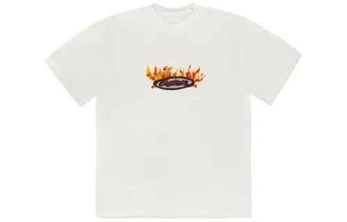 Travis Scott Cactus Jack Flame T shirt