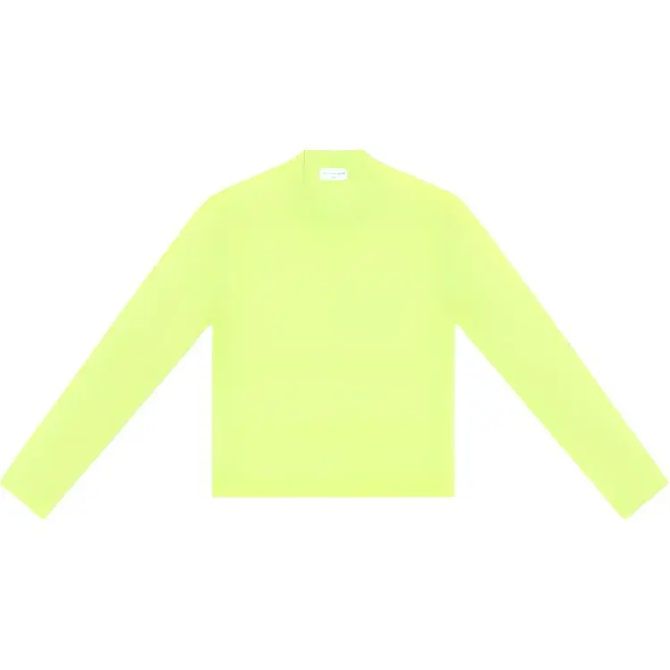 Balenciaga T-Shirts Men's Yellow Crew Neck Moderate