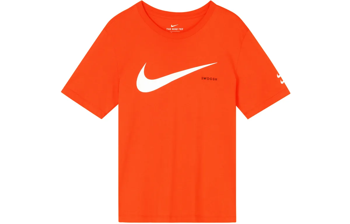 Nike Set-in Sleeve T-Shirt Men's Orange Red