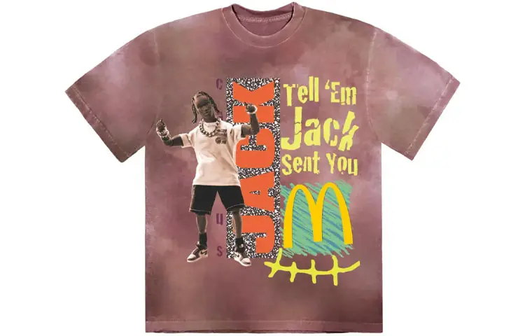Travis Scott X McDonald's Jack Smile Ii T Shirt