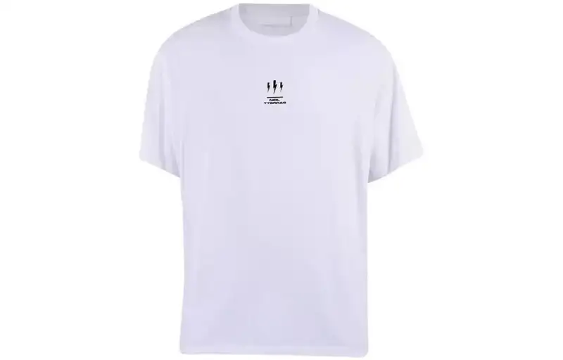 KARL LAGERFELD / Karl Lagerfeld Jeans T Shirts Men's White Crew Neck Moderate Straight Fit