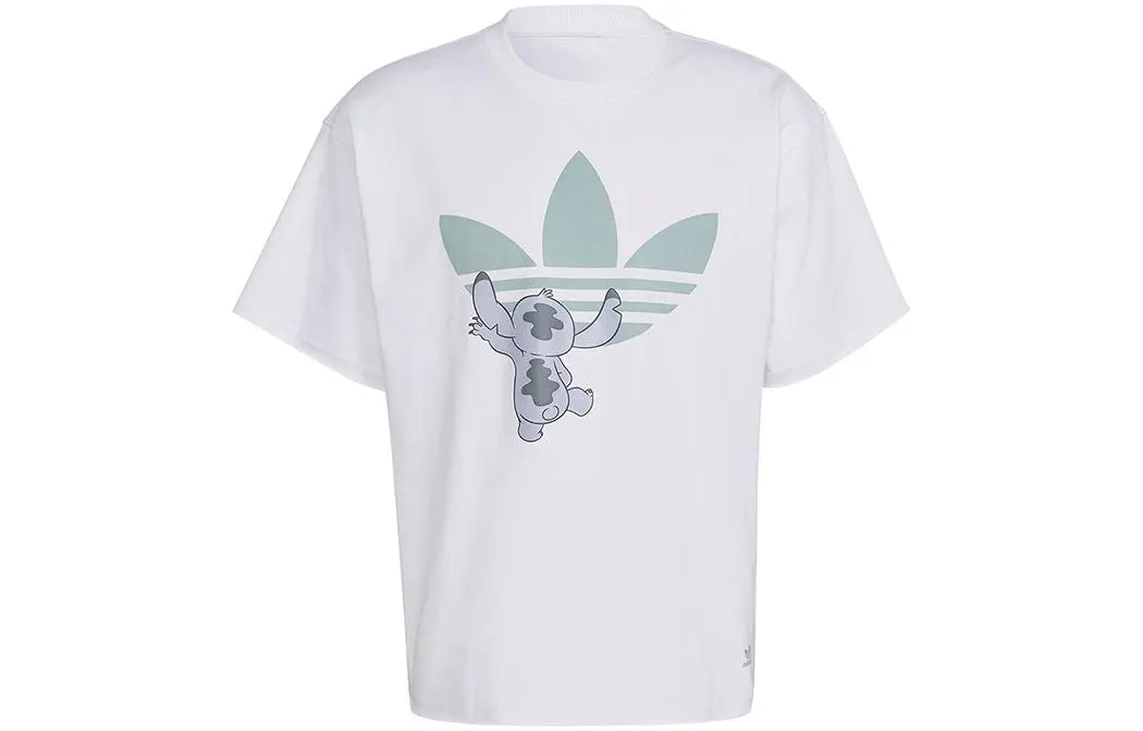 Adidas Originals x Disney Stitch T Shirt Unisex White