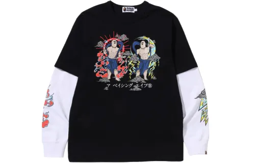 Bape Japan Guardians Layered Heavyweight L/S Tee