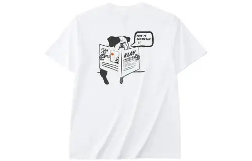Anta Basketball Collection Thompson KT Basketball Collection T Shirt Men's White