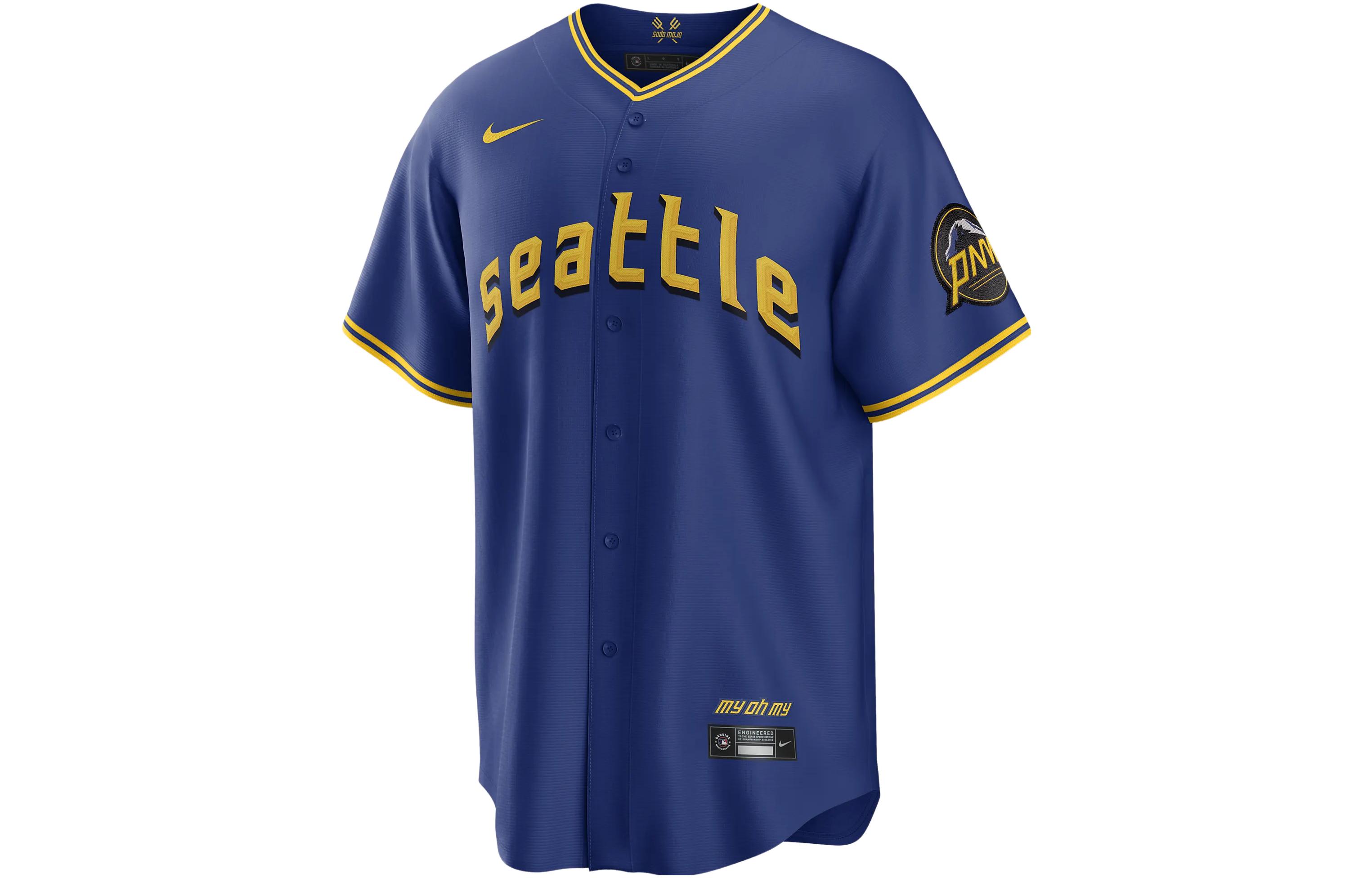 Nike Mlb Seattle Mariners City Connect Men's Replica Baseball Jersey