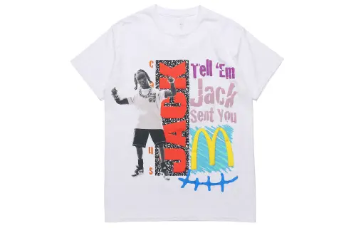 Travis Scott X McDonald's Jack Smile T Shirt