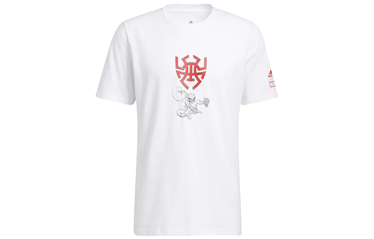 Adidas x Marvel T Shirt Men's White