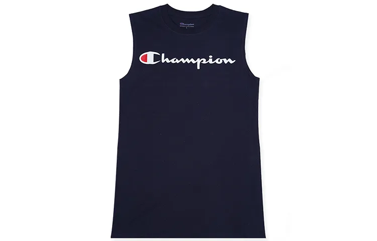 Champion T Shirt US Version Unisex Navy Blue