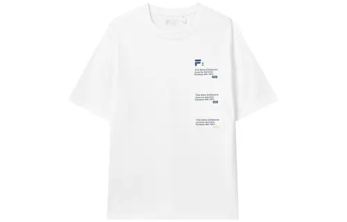 FILA T Shirts Men's Rinse Snow Crew Neck Moderate Straight Fit