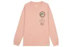 Nike T Shirts Men's Pink Crew Neck Moderate Straight Fit