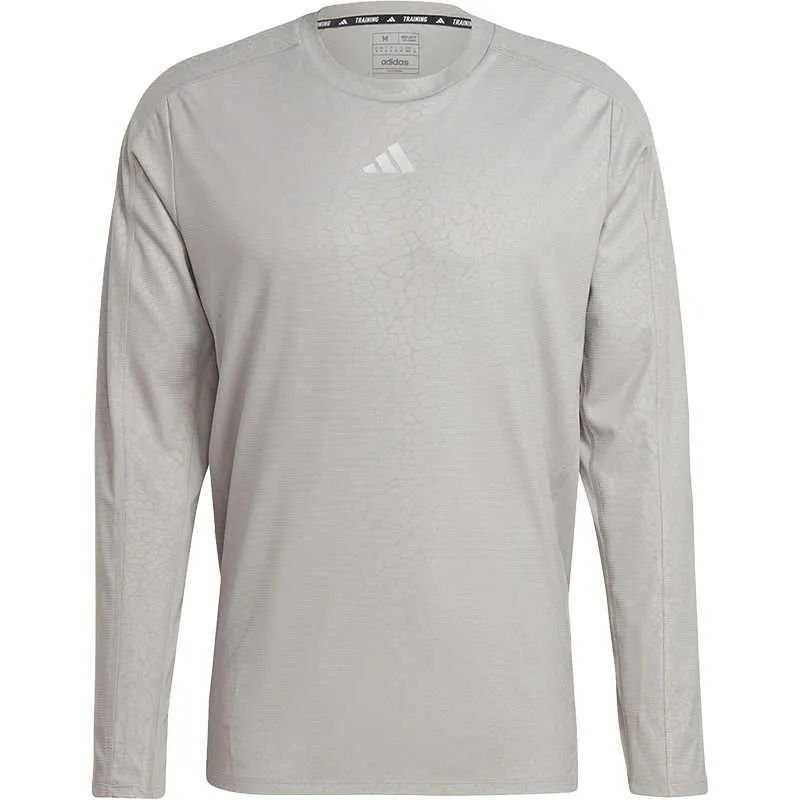 Adidas T-Shirts Men's Gray Crew Neck