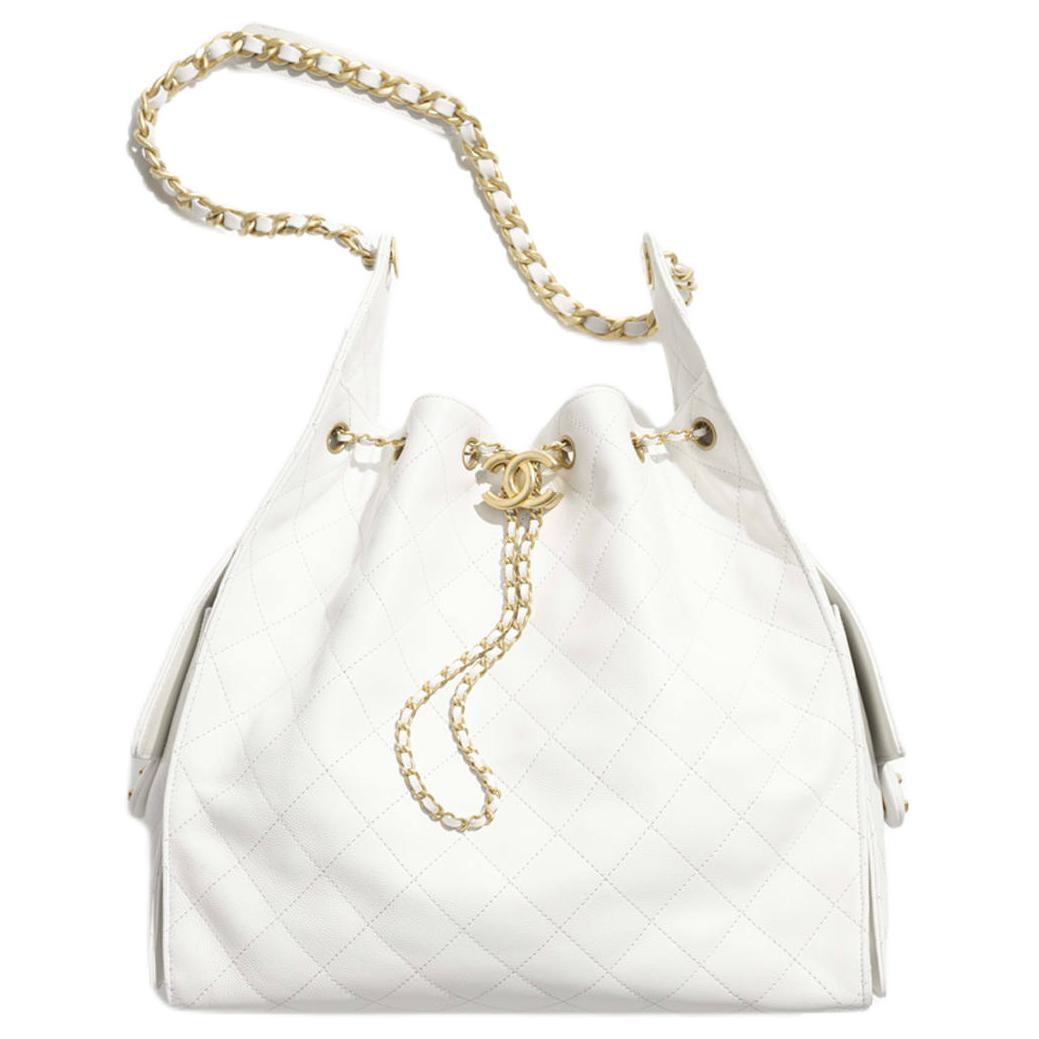 Женская сумка Chanel 25Bag 25P (белая)