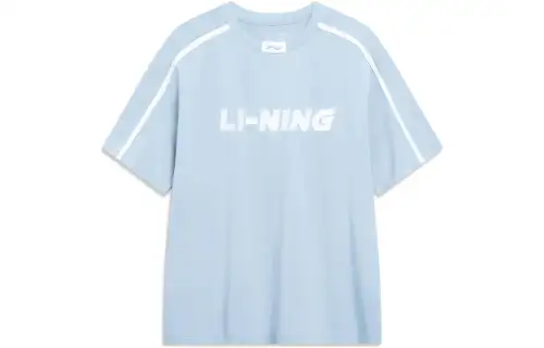 Li Ning Sports Fashion Collection T Shirt Unisex Celestial Blue