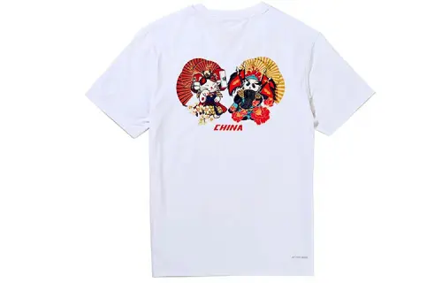 Li Ning Badminton Collection T Shirt Men's White