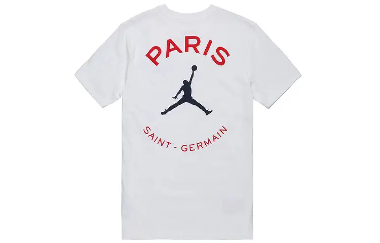 Jordan Paris Saint Germain Logo T Shirt