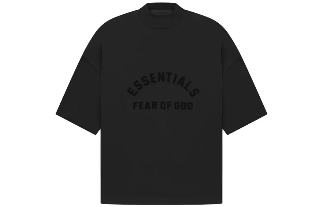 Fear Of God Essentials Arch Logo Mock Neck T-shirt
