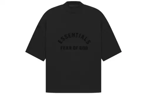 Fear Of God Essentials Arch Logo Mock Neck T-shirt