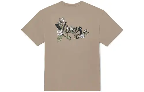 Vans T Shirts Unisex Light Umber Crew Neck Moderate Straight Fit