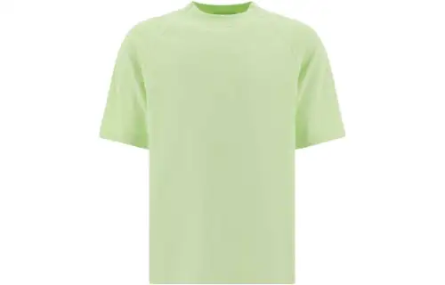 STONE ISLAND T Shirts Men's Green Crew Neck Moderate Straight Fit