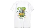 Li Ning T Shirts Unisex White Crew Neck Moderate Straight Fit