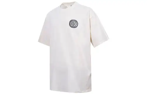 Converse T Shirts Men's White Crew Neck Moderate Straight Fit