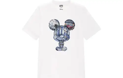 UNIQLO x Disney Co brand SS22 T Shirt Unisex White
