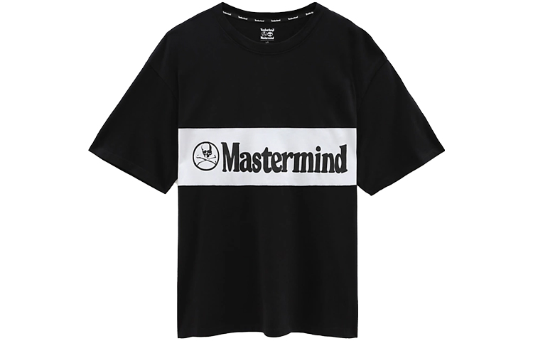 Timberland X Mastermind joint model casual sports round neck short-sleeved T-shirt men's black