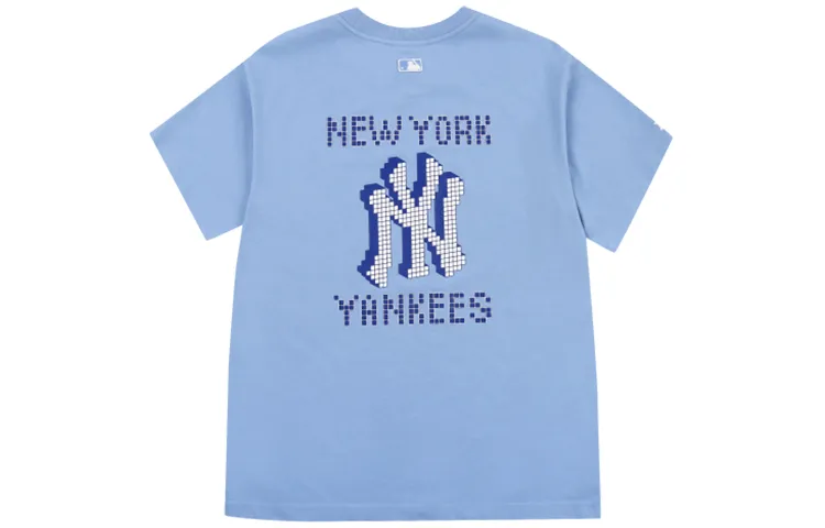 MLB Set-in Sleeve T-Shirt Unisex Blue