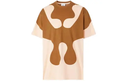 Burberry Abstract Print T Shirt