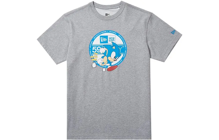 New Era x CIWEISUONIKE T Shirt Unisex Gray