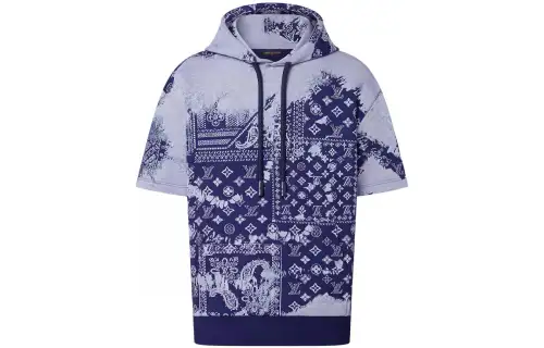 LOUIS VUITTON Pre Owned 2010s Monogram Hoodie
