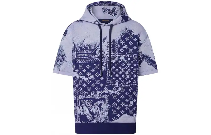 LOUIS VUITTON Pre Owned 2010s Monogram Hoodie