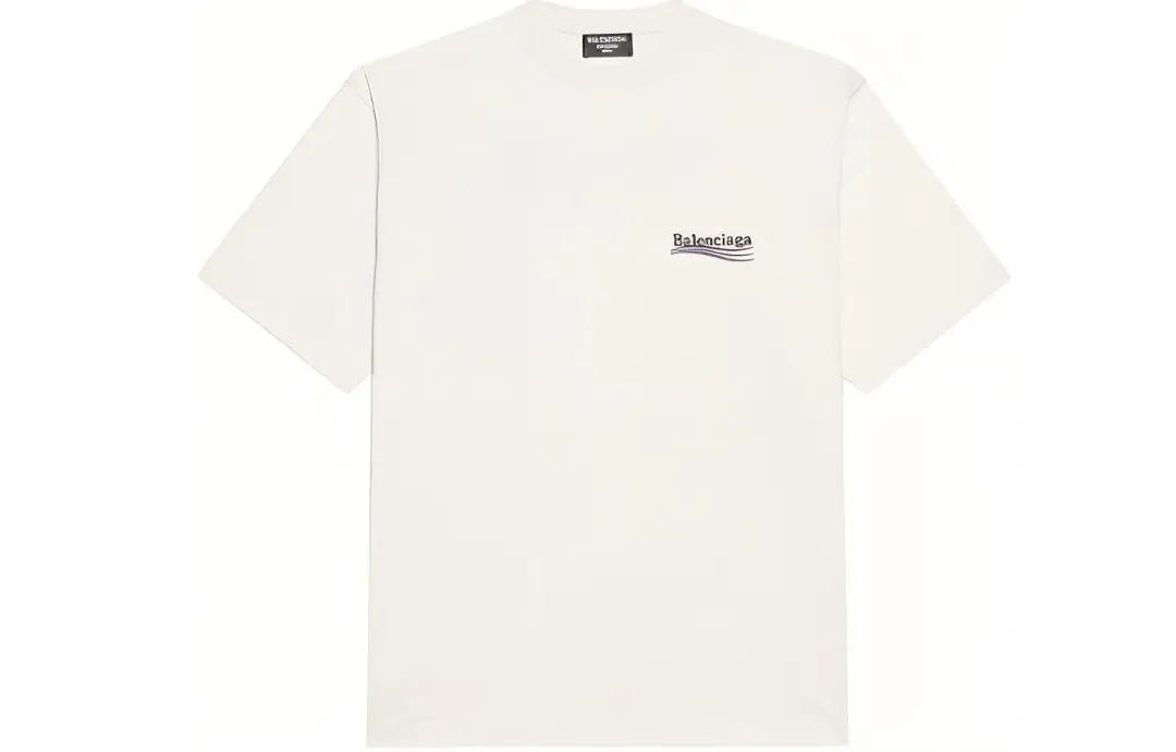 Balenciaga Political Campaign Large Fit T Shirt