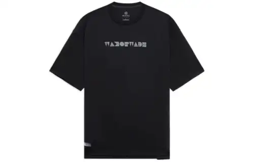 Li Ning T Shirts Men's Black Crew Neck Moderate