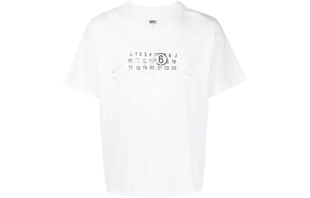 MM6 Maison Margiela T Shirt Men's White