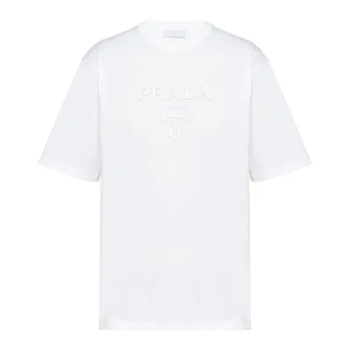 PRADA Logo Printed Short-Sleeved T-Shirt